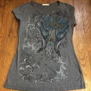 Gray T-Shirt Milkyway USA